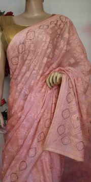 Lakhnavi Style Saree