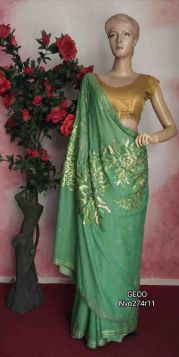 Lovely Handwork Saree