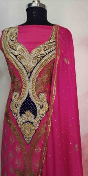 HEAVY EMBROIDERY UNSTITCHED SUIT