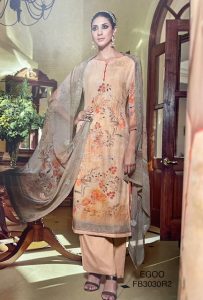 GEORGETTE SUIT WITH SEQUENCE + THREAD WORK -6
