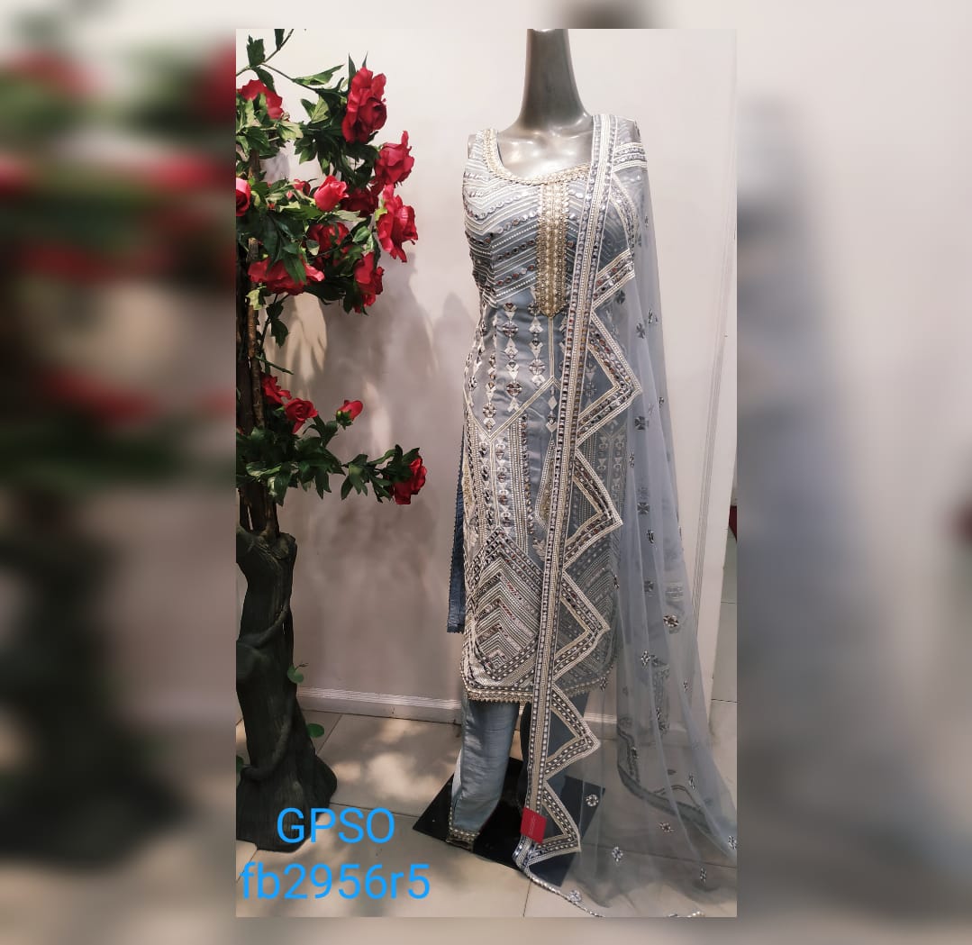 BABY BLUE ELEGANT PANT SUIT