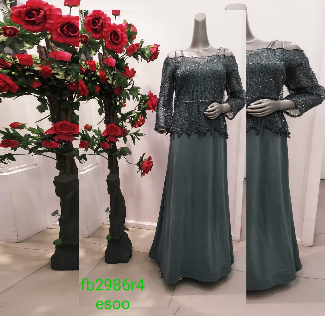WESTERN OFF-SHOULDER DRESS