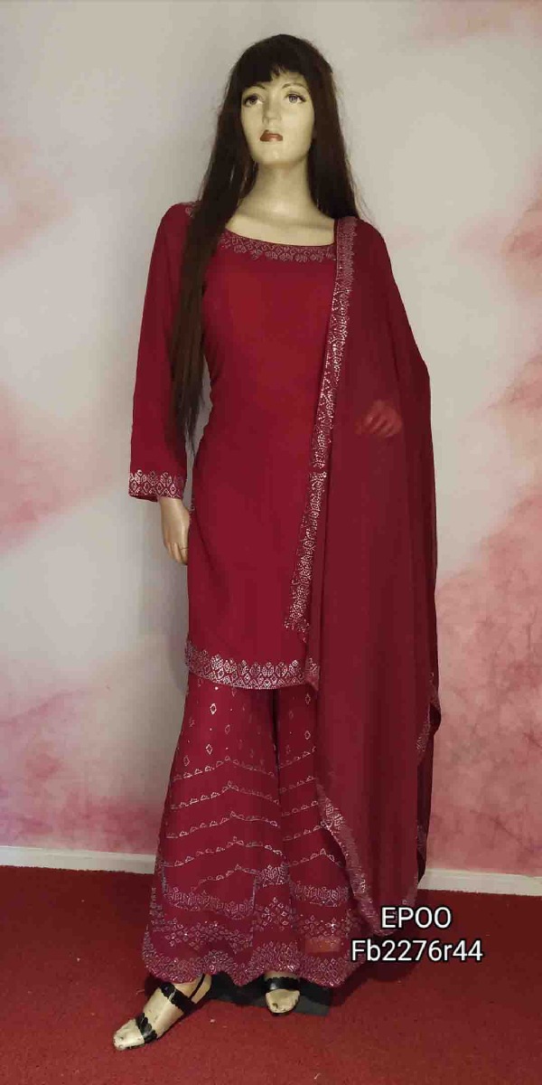 VERY UNIQUE ATTRACTIVE COLOUR PLAZO SUIT