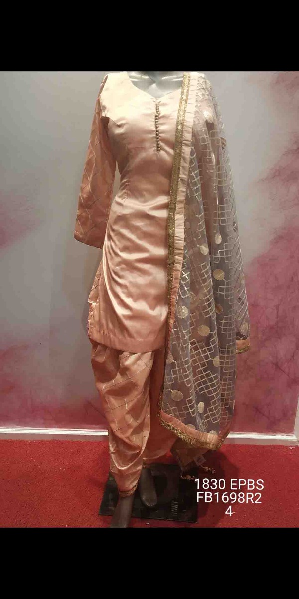 DESIGNER PUNJABI SILK SALWAR SUIT