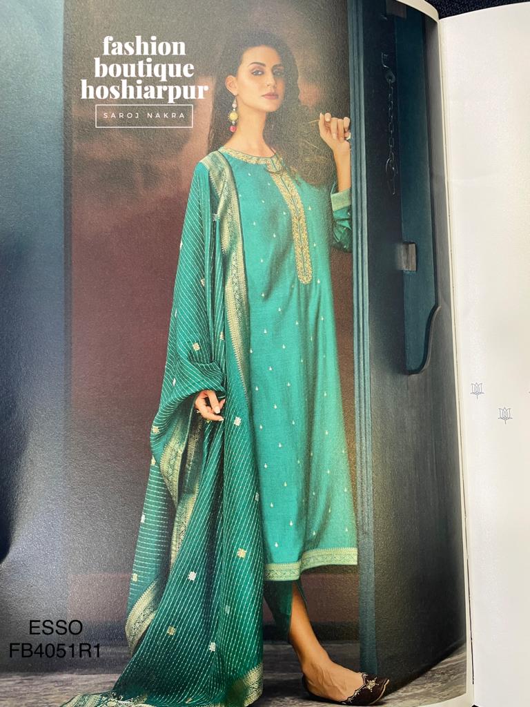 COTTON UNSTITCH SUITS WITH BANARSI DUPATTA