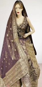 Banarasi Shimmer Readymade Dusty Purple Lehenga choli