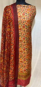 Khadi Silk Fabric Red Colour Lovely  Party  Wear Suit