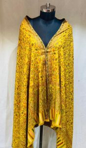 Yellow Mustard Colour Lovely Woollen Shawal