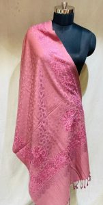 Pashmina Fabric Movish Colour Woollen Stole