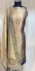 Organza Fabric Mouse Colour Lovely  Party Wear Suit