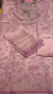 Khim khan Fabric Onion  Colour Party Wear Suit